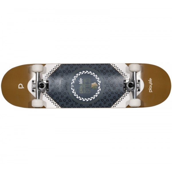 PLAYLIFE SKATEBOARDS Hardcore Gold By Powerslide